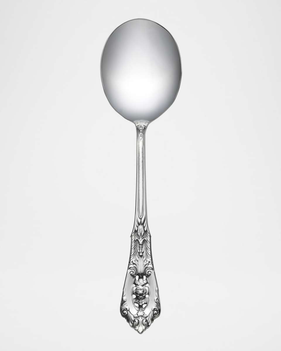 Rose Point Cream Soup Spoon